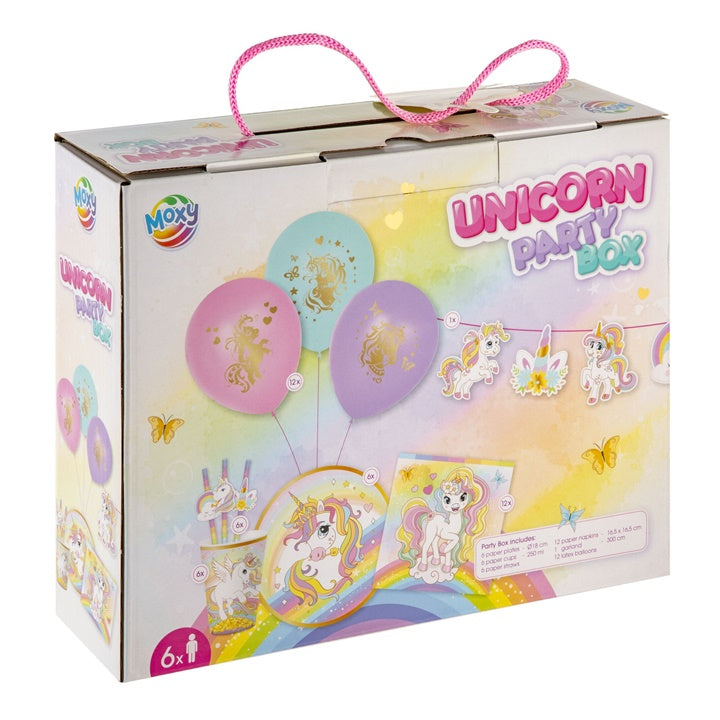 Einhorn Kinder Party Set 43 Teile – Detailansicht 3 | ARTMIE