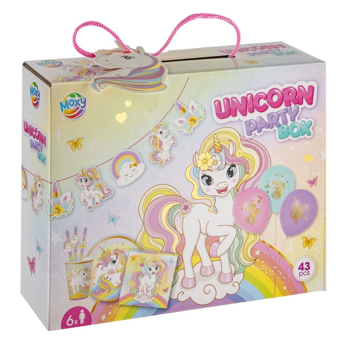 Einhorn Kinder Party Set 43 Teile | ARTMIE