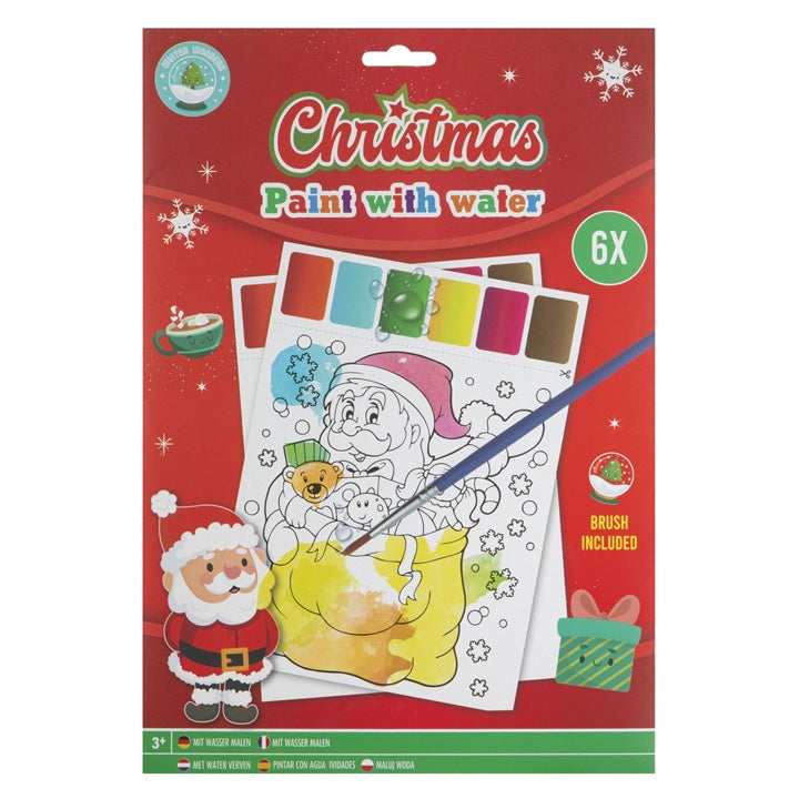 Wassermalerei Weihnachten A4 | ARTMIE