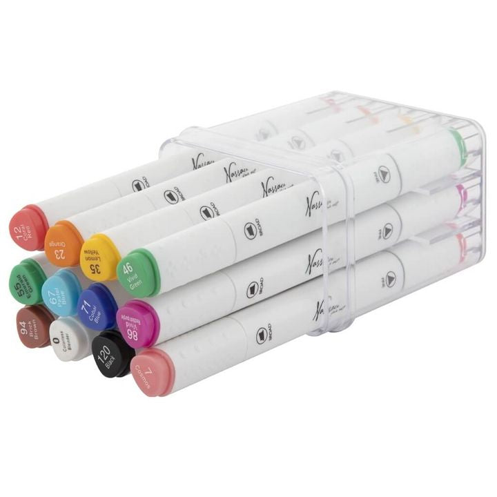 Nassau Fine Art Dual Tip Marker Satz von 12 – Detailansicht 2 | ARTMIE