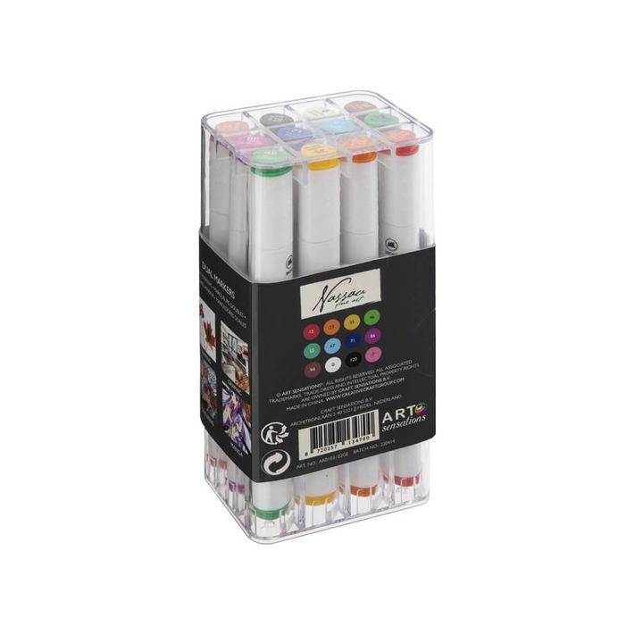 Nassau Fine Art Dual Tip Marker Satz von 12 – Detailansicht 4 | ARTMIE