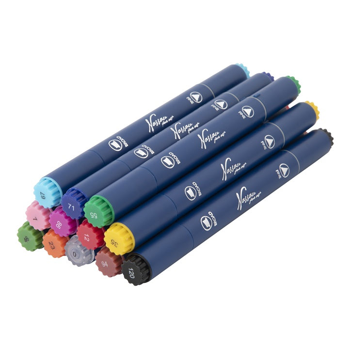 Satz doppelseitiger Marker Nassau Fine Art 12 Stück – Detailansicht 3 | ARTMIE
