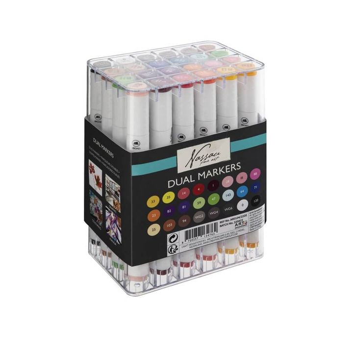 Nassau Fine Art Dual-Tip Marker Satz von 24 – Detailansicht 2 | ARTMIE