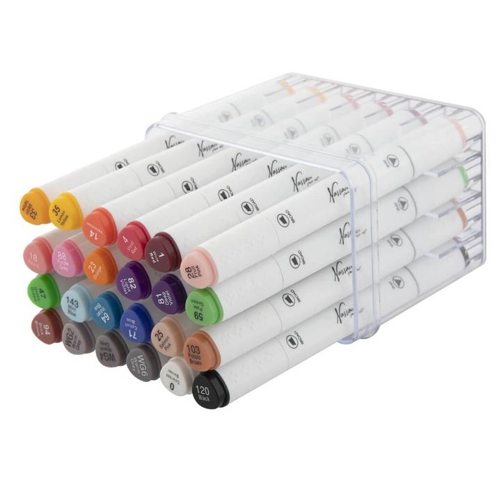 Nassau Fine Art Dual-Tip Marker Satz von 24 – Detailansicht 3 | ARTMIE
