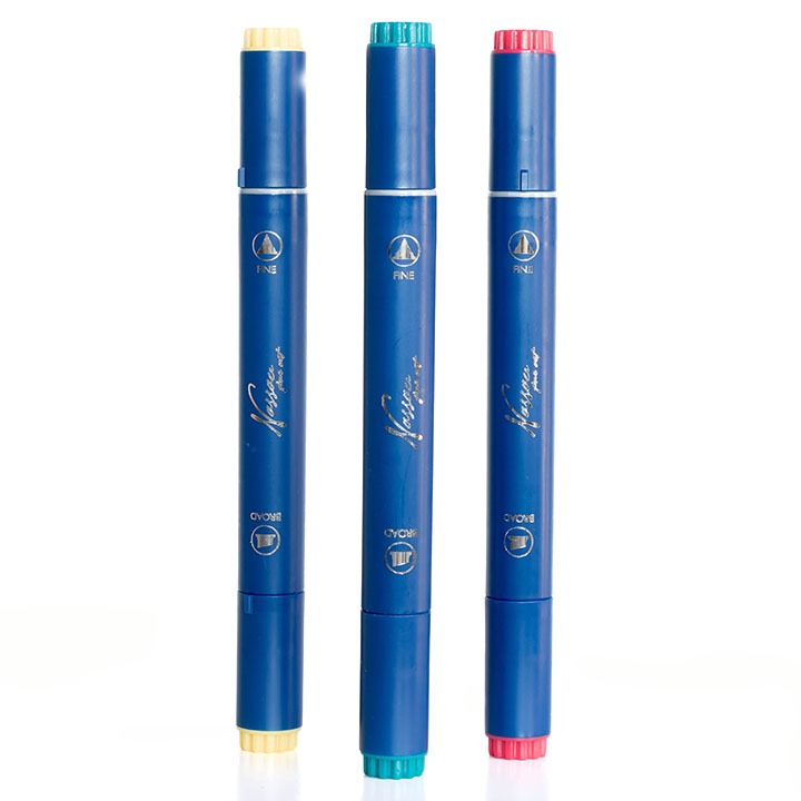 Satz doppelseitiger Marker DUAL Nassau Fine Art 168 Stück – Detailansicht 5 | ARTMIE
