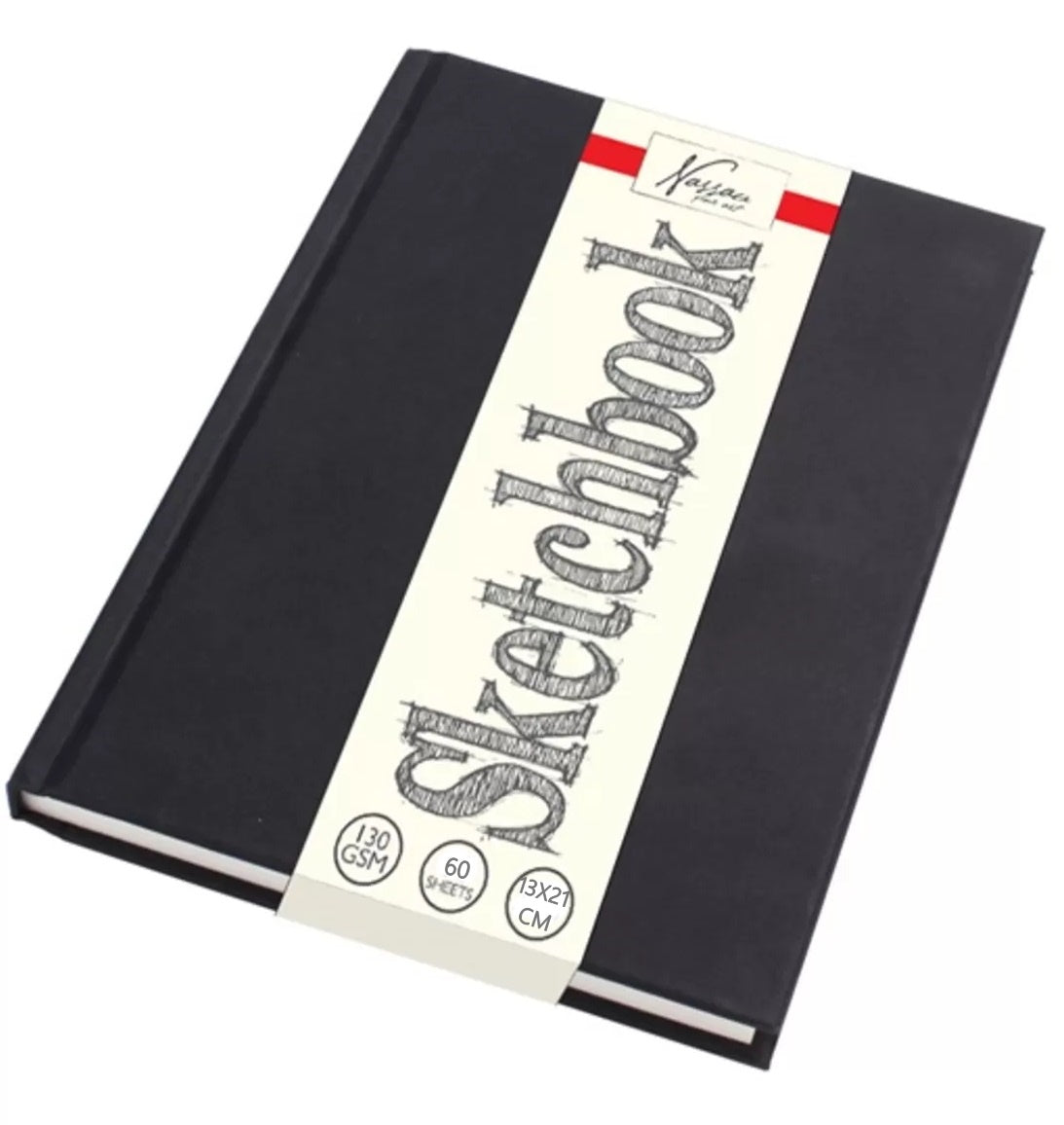 Nassau Skizzenblock 13x21cm - 60 Blatt | ARTMIE