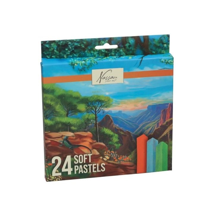 Nassau Trockenpastell-Set 24 Stück | ARTMIE