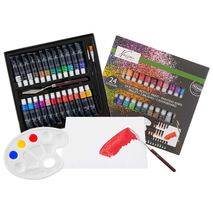 Nassau Fine Art Acrylmalerei Set 29 Stück – Detailansicht 2 | ARTMIE