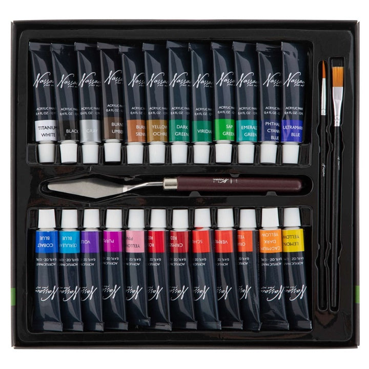 Nassau Fine Art Acrylmalerei Set 29 Stück – Detailansicht 3 | ARTMIE