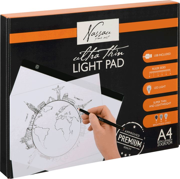 NASSAU beleuchtete LED-Pausentafel A4 ultradünn | ARTMIE