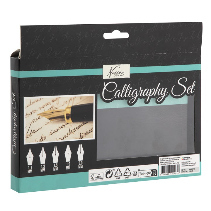 Kalligraphie-Set NASSAU 35 Stück – Detailansicht 2 | ARTMIE