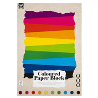 Farbiger Papierblock 24 x 34 cm 20 Blatt | ARTMIE