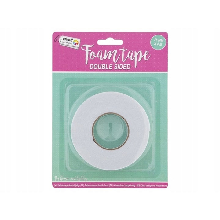 Doppelseitiges Schaumstoffband 18 mm x 4 m | ARTMIE