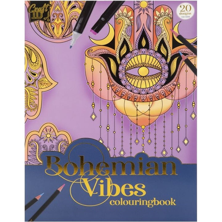 Bohemian Vibes Anti-Stress-Malbuch | ARTMIE