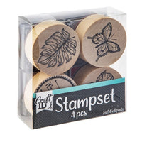 Holzstempel Natur 4 Stück | ARTMIE