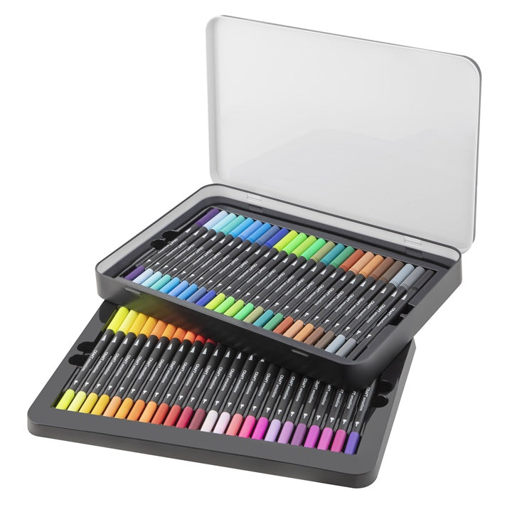 Doppelseitige Marker in Metallbox 48 Stück – Detailansicht 2 | ARTMIE