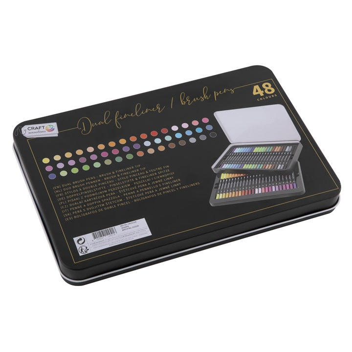 Doppelseitige Marker in Metallbox 48 Stück – Detailansicht 3 | ARTMIE