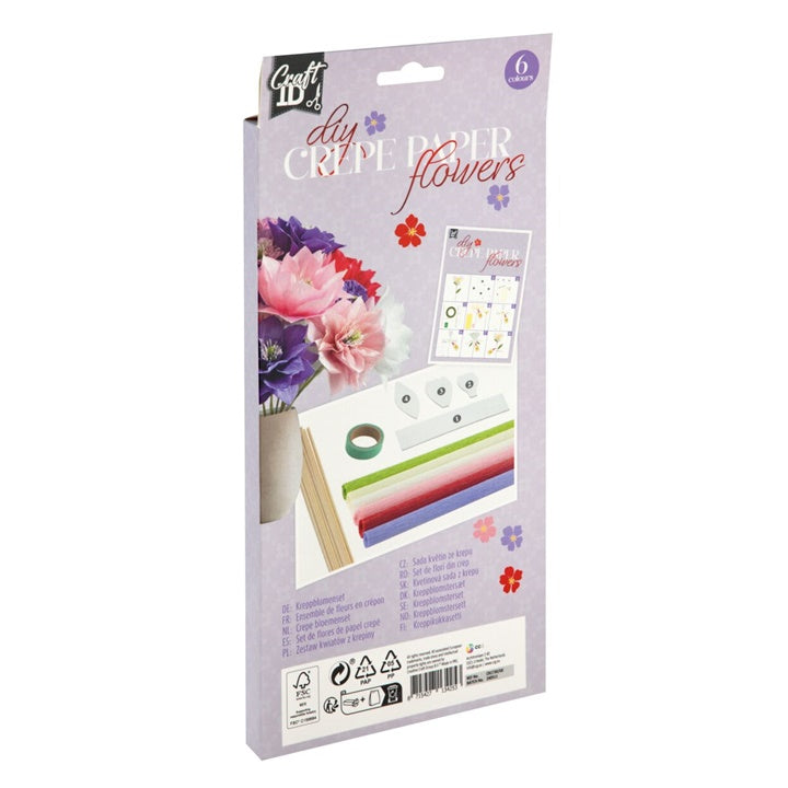 Krepppapier-Blumen-Bausatz – Detailansicht 2 | ARTMIE