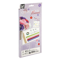 Krepppapier-Blumen-Bausatz – Detailansicht 2 | ARTMIE