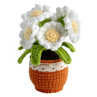 DIY Häkelset Blumentopf Gänseblümchen – Detailansicht 3 | ARTMIE
