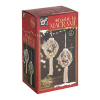 Makramee-Kugel-Bausatz XMAS | ARTMIE