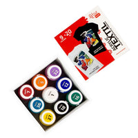 STYLE ROSA TALENT Acrylfarben-Set für Textilien – Detailansicht 2 | ARTMIE