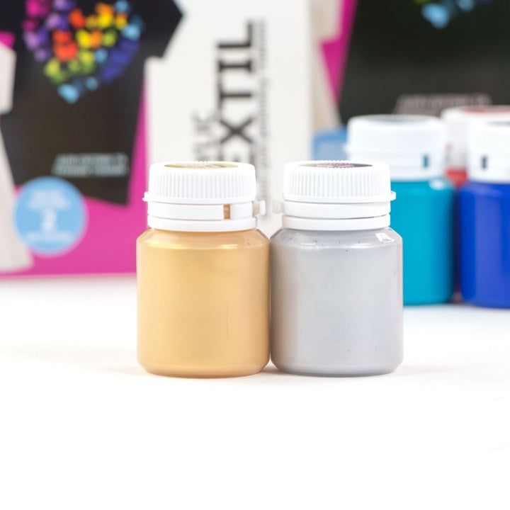 ROSA-Acrylfarben für Textilien 12x20 ml – Detailansicht 6 | ARTMIE