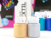 ROSA-Acrylfarben für Textilien 12x20 ml – Detailansicht 6 | ARTMIE