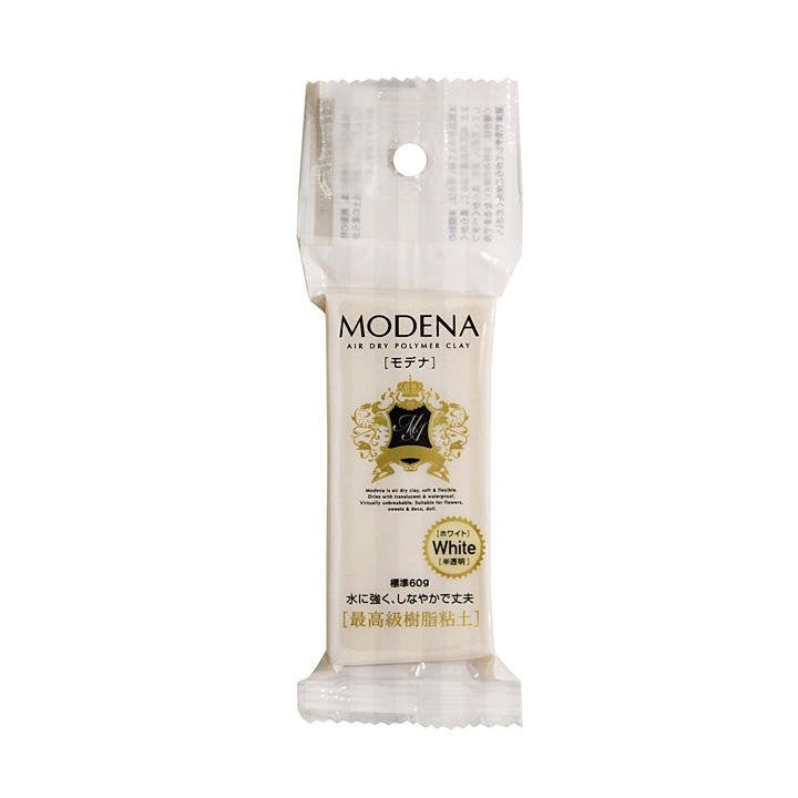 Selbsthärtende Modelliermasse Modena Padico 60g - Weiß | ARTMIE