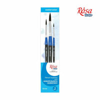 ROSA Studio Rundes Aquarellpinsel-Set | ARTMIE