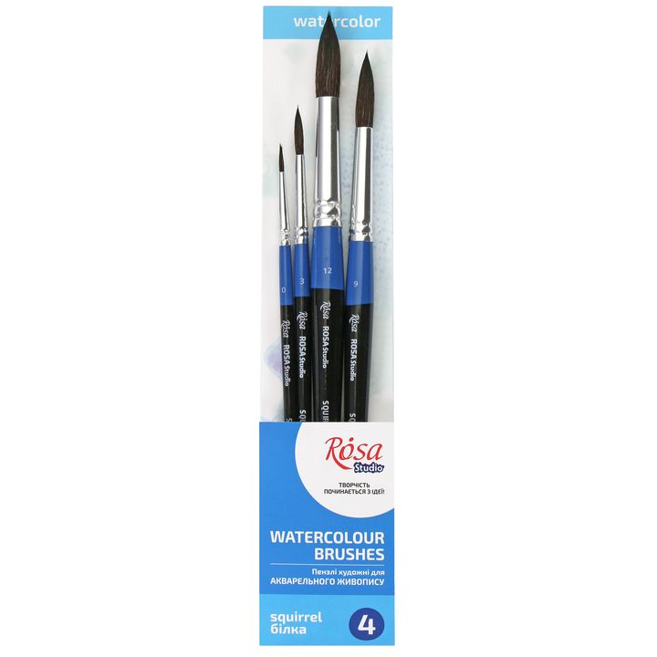 ROSA Studio Aquarell Rundpinsel Set | ARTMIE