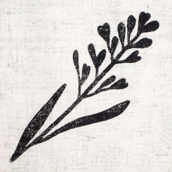 Holzstempel ROSA TALENT Nr. 4 Botanisch 5x13 cm – Detailansicht 2 | ARTMIE