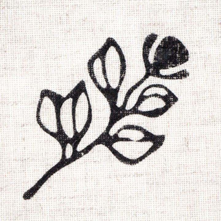 ROSA TALENT Holzstempel Nr. 13 Botanisch 4,6x8 cm – Detailansicht 2 | ARTMIE