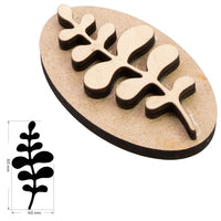 Holzstempel ROSA TALENT Nr. 14 Botanisch 4x8 cm | ARTMIE