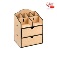 MDF Organizer - Kommode mit 2 Schubladen ROSA TALENT 20х15х26 cm | ARTMIE