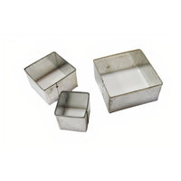Tonausstecher quadratisch 20 / 30 / 40 mm - 3er Set | ARTMIE