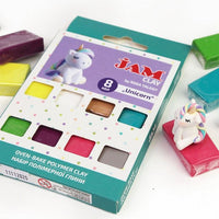 Polymer-Ton Rosa Talent - Einhorn Set 8 x 20 g – Detailansicht 2 | ARTMIE