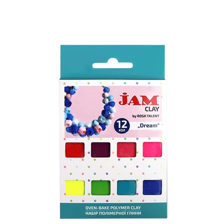 Polymer-Ton Rosa Talent - Traum-Set 12 x 20 g | ARTMIE