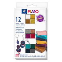 FIMO Effect Polymer Clay Set, Glitzerfarben | ARTMIE