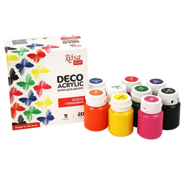 ROSA Talent Deco Glanz-Acrylfarben – Detailansicht 2 | ARTMIE