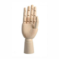 Handmodell aus Holz - männliche rechte Hand 30,5 cm | ARTMIE