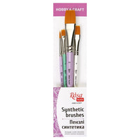 ROSA TALENT Hobby- und Bastelpinsel-Set | ARTMIE
