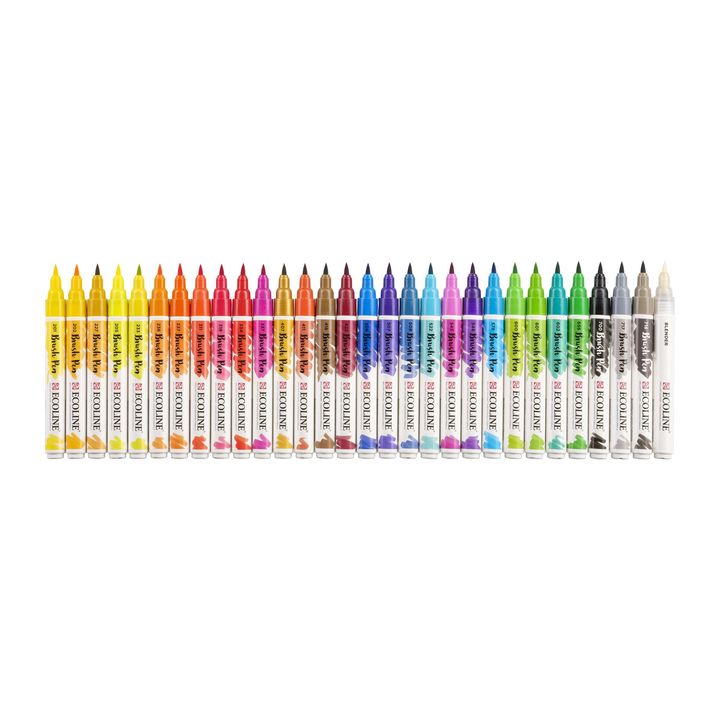 Aquarellstifte Ecoline Brush Pen | 30er Set – Detailansicht 2 | ARTMIE