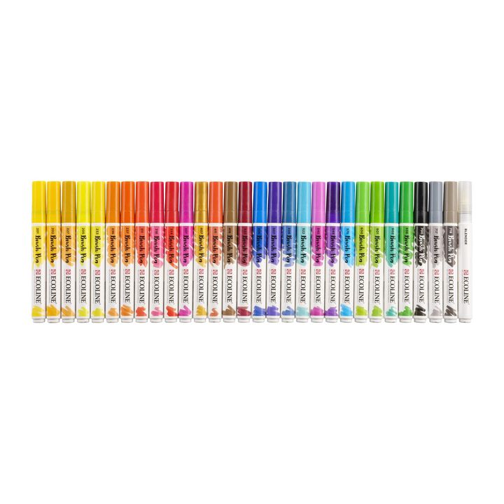 Aquarellstifte Ecoline Brush Pen | 30er Set – Detailansicht 4 | ARTMIE