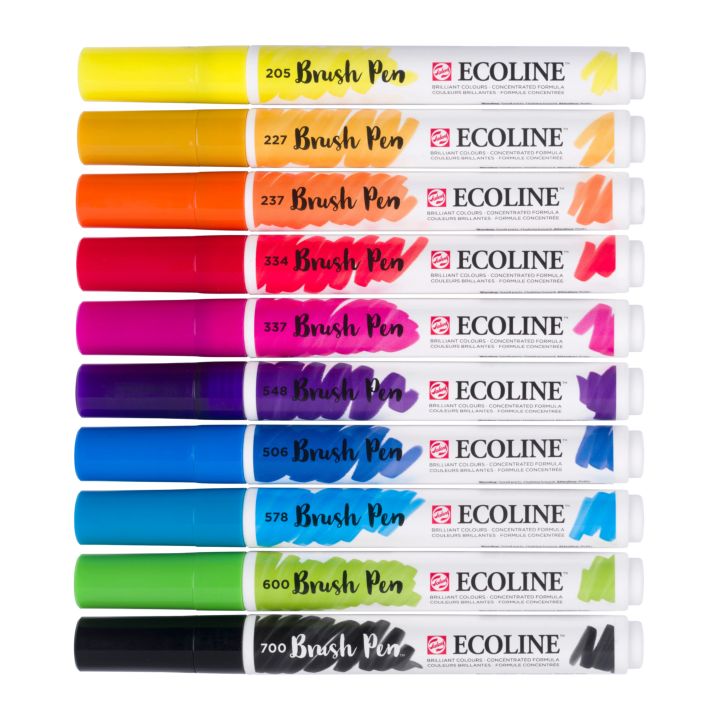 Ecoline Brush Pen Aquarellstifte – Detailansicht 2 | ARTMIE