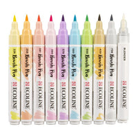 Aquarellstifte Ecoline Brush Pen Pastel | 10er Set – Detailansicht 3 | ARTMIE