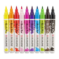 Aquarellstifte Ecoline Brush Pen Bright | 10er Set – Detailansicht 3 | ARTMIE