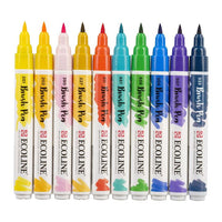 Aquarellstifte Ecoline Brush Pen Illustrator | 10er Set – Detailansicht 3 | ARTMIE