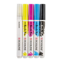 Aquarellstifte Ecoline Brush Pen Primary | 5er Set – Detailansicht 4 | ARTMIE