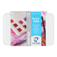 Van Gogh Aquarellfarben Set - Rosa und lila Farbtöne / 12 Stück | ARTMIE